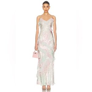 Rialto Silk-Blend Maxi Dress